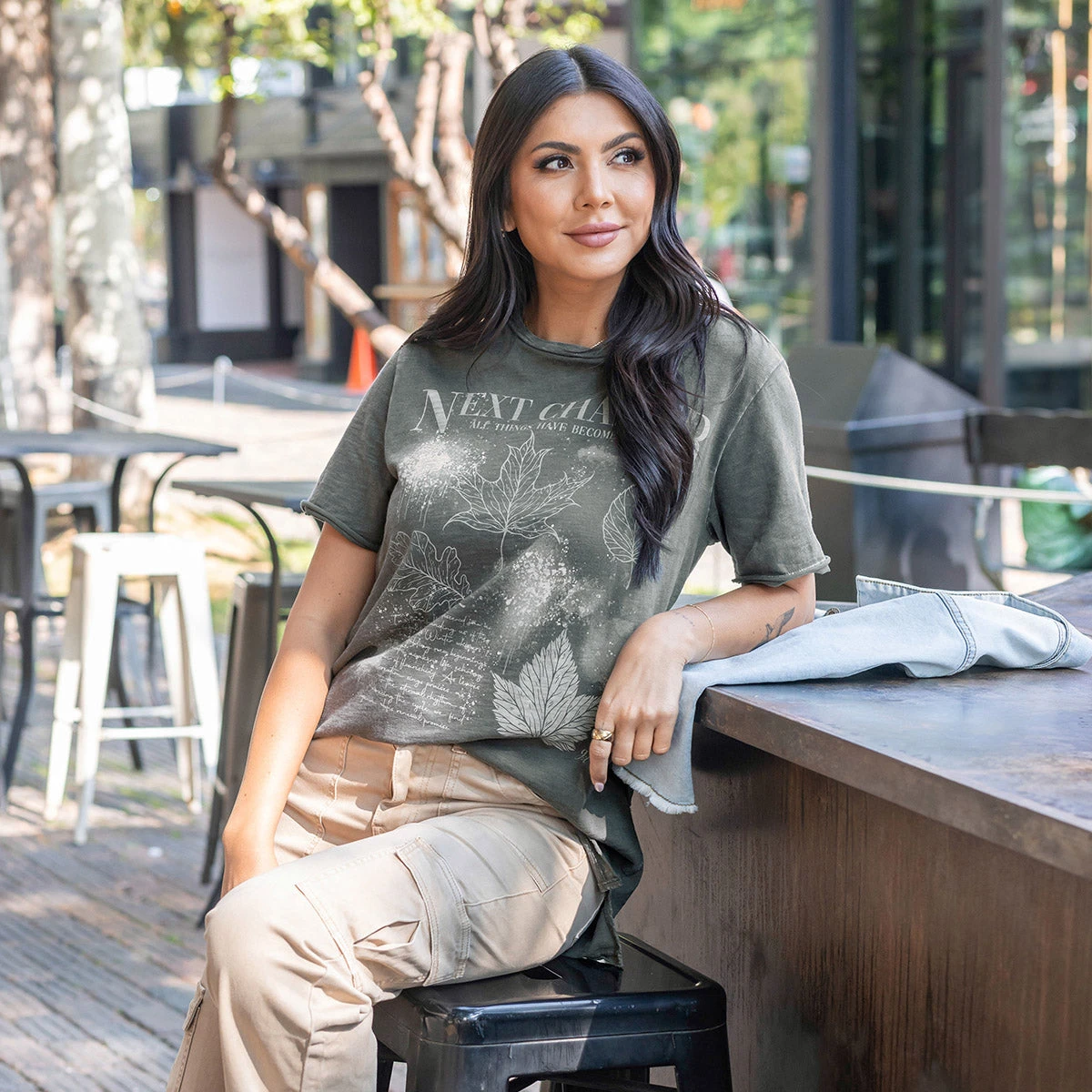 Mineral Washed Graphic Tee - Next Chapter 7 Mineral Washed Graphic Tee - Next Chapter - Image 5