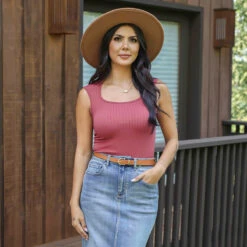 The Prettiest Neckline Perfect Fit Top In Rosette -Active Aura Shop ad 4