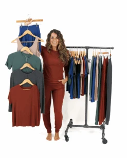 Essential Ribbed Nude Short Sleeve Fitted Tee -Active Aura Shop comingsoon image 1 65dbe40d d307 4bf3 839a e3499d8ed197 11