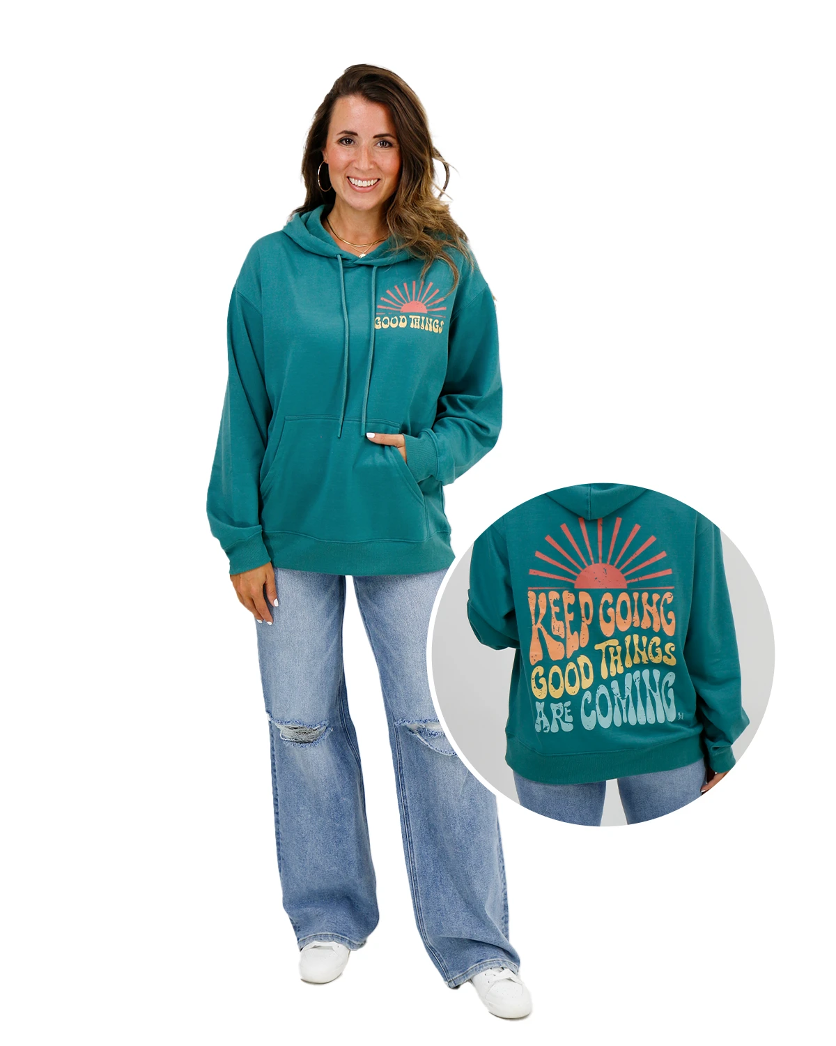 Signature Soft Spruce Oversized Hoodie 8 Signature Soft Spruce Oversized Hoodie - Image 6