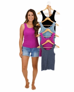 Washed Fuchsia Brami Tank - FINAL SALE 15 Washed Fuchsia Brami Tank - FINAL SALE -Active Aura Shop comingsoon image 4584a191 5159 4d54 982c 16c9191f5279