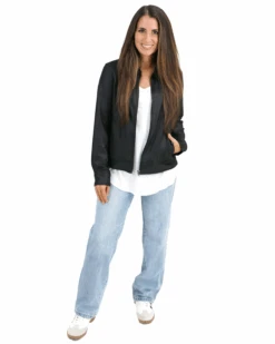 Lightweight Black Faux Leather Jacket -Active Aura Shop comingsoon image cfe877dc ea49 4da9 ad7a e2cecdb0b062