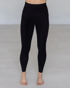 Midweight Daily Leggings In Black- Pocket/No Pocket - FINAL SALE -Active Aura Shop dailypocket leggings 04 1