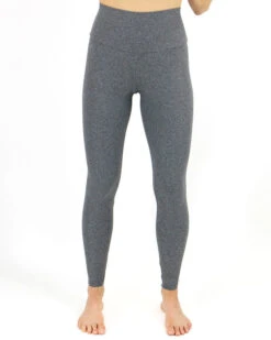 Midweight Daily Leggings In Heathered Charcoal- Pocket/No Pocket -Active Aura Shop midweight daily leggings no pocket charcoal stock1 5f67b906 8bcd 48ad 9ff8 2bf000f874fc