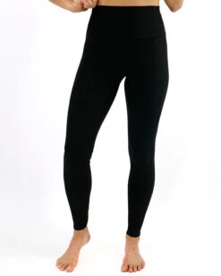 Midweight Daily Leggings In Black- Pocket/No Pocket - FINAL SALE -Active Aura Shop midweight daily leggings pocket black stock1 15344fe4 282c 44e5 9717 9d95f6e7390a