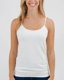 Perfect Fit Spaghetti Strap Tank -Active Aura Shop perfect fit tank spaghetti strap ivory stock1 a0b84437 1bd4 49dc be32 76008a2e65ec