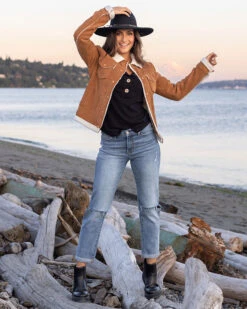 Premium Denim Jeans In Mid-Wash 33 Premium Denim Jeans In Mid-Wash -Active Aura Shop sherpa corded jacket cognac 02 0ae2be04 9767 4cf0 a835 26f2c180926b